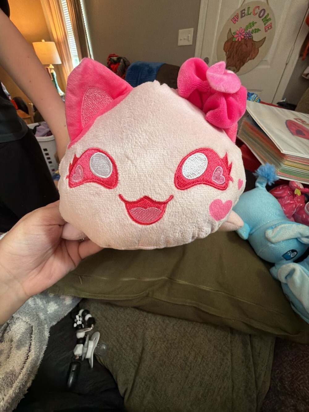 Aphmau MeeMeows 11-inch Strawberry Shortcake Cat Plush
